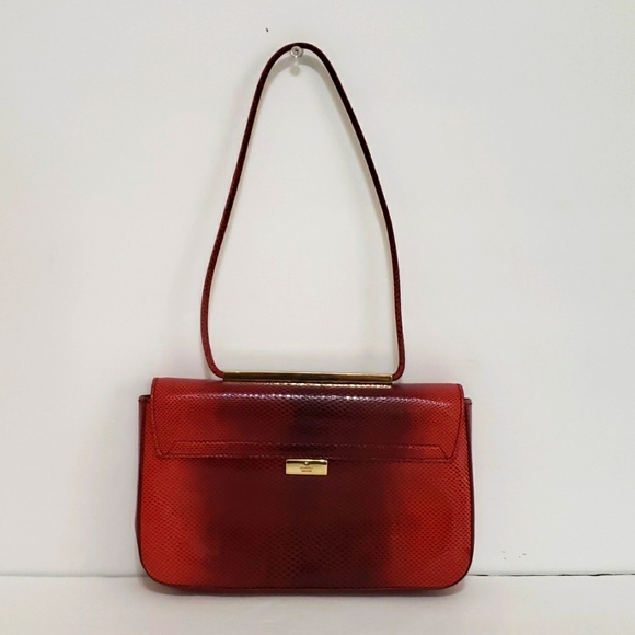 *Rare* Gucci Gradient Red Baguette Handbag - Picture 5 of 16
